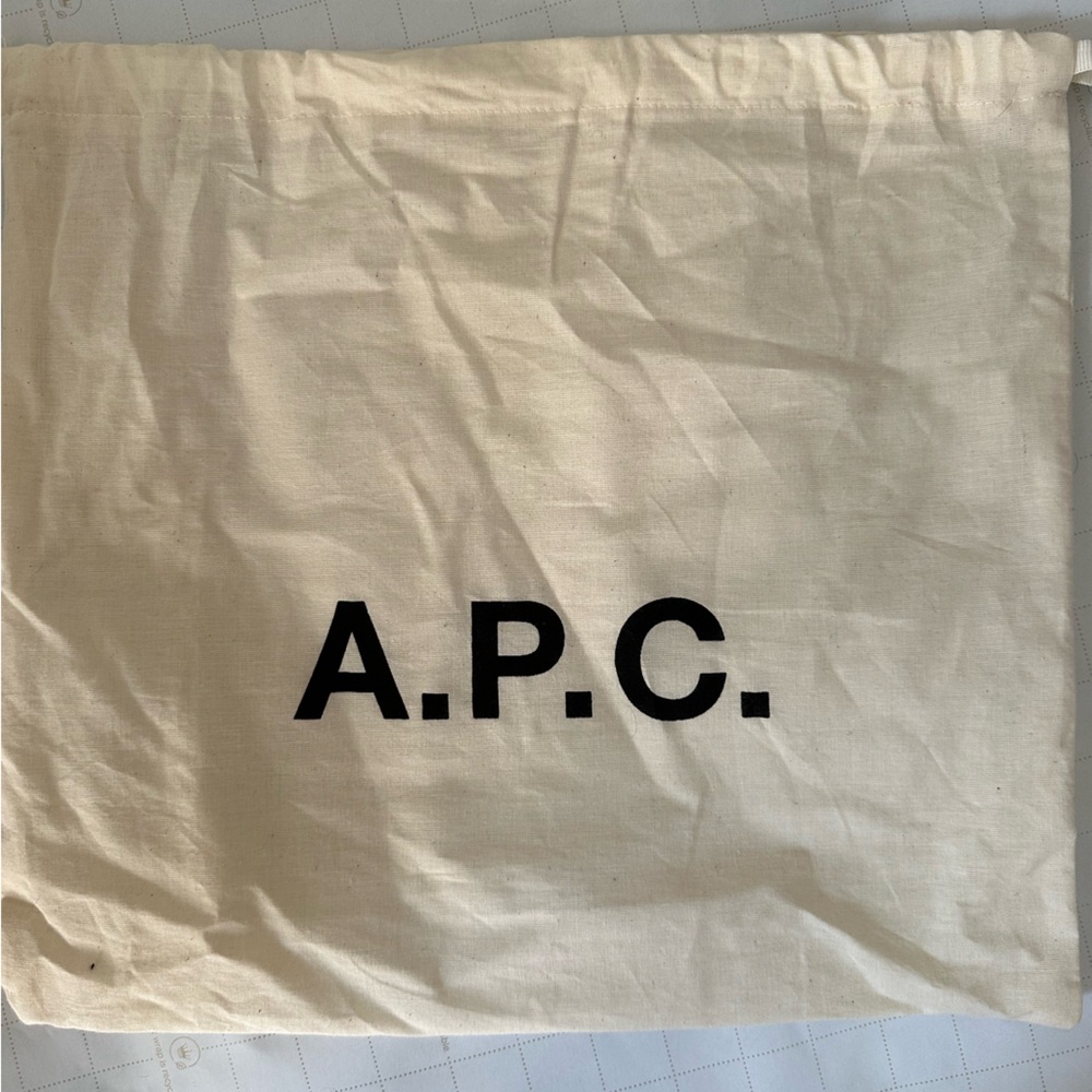 A.P.C. Brown Leather Bag with Gold Hardware - Picture 9 of 9